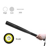 Sport si Outdoor - Sporturi de echipa - Alte sporturi de echipa - Baseball - Bata de baseball cu lanterna LED, 31 cm, autoaparare - Infinity.ro