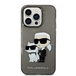 Laptop, Telefoane si Tablete - Telefoane mobile si accesorii - Accesorii Telefoane - Huse telefoane - Husa pentru iPhone 14 Pro Max - Karl Lagerfeld Hardcase Glitter (KLHCP14XHNKCTGK) - Karl&Choupette - Infinity.ro