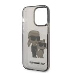 Laptop, Telefoane si Tablete - Telefoane mobile si accesorii - Accesorii Telefoane - Huse telefoane - Husa pentru iPhone 14 Pro Max - Karl Lagerfeld Hardcase Glitter (KLHCP14XHNKCTGK) - Karl&Choupette - Infinity.ro