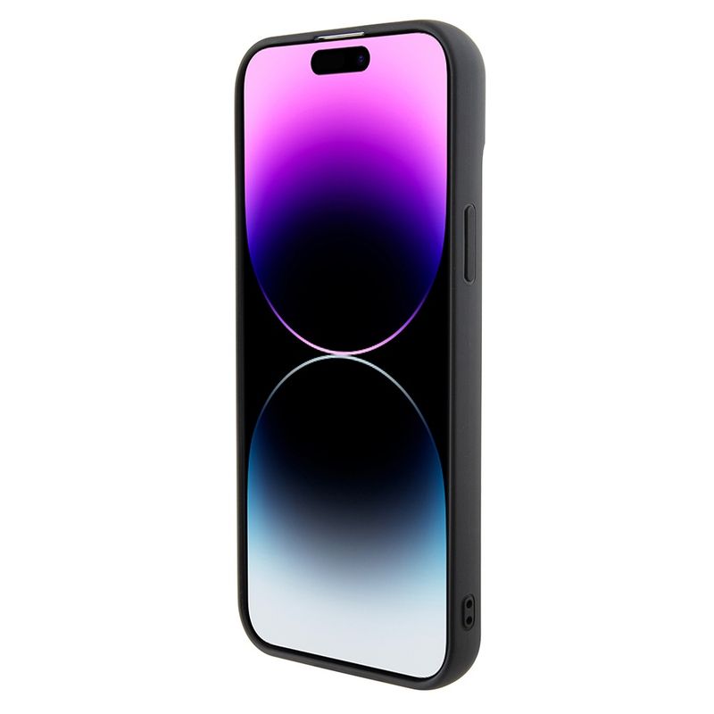 Laptop, Telefoane si Tablete - Telefoane mobile si accesorii - Accesorii Telefoane - Huse telefoane - Husa pentru iPhone 15 Plus - Karl Lagerfeld 3D Design (KLHCP15M3DMKRLK) - Rubber Multi Logo - Infinity.ro