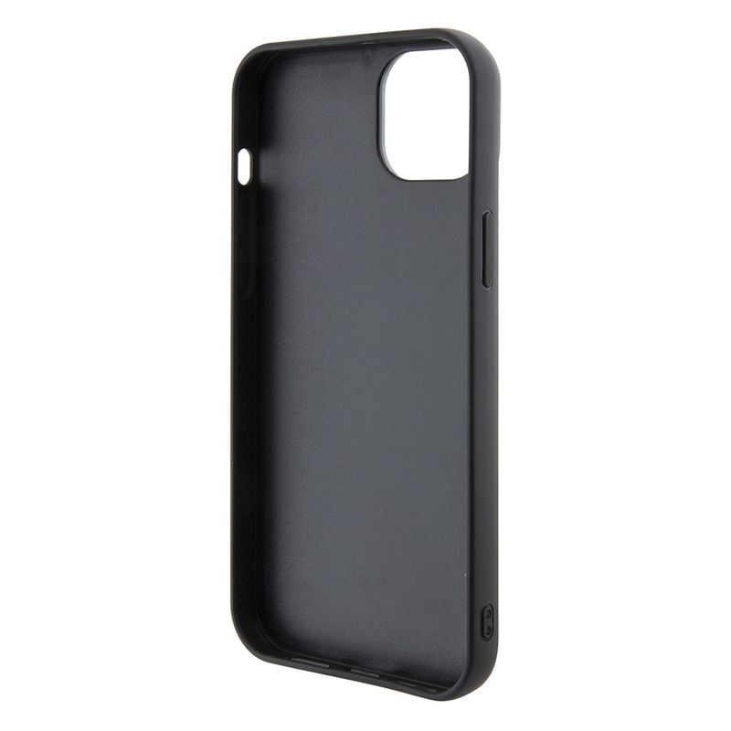 Laptop, Telefoane si Tablete - Telefoane mobile si accesorii - Accesorii Telefoane - Huse telefoane - Husa pentru iPhone 15 Plus - Karl Lagerfeld 3D Design (KLHCP15M3DMKRLK) - Rubber Multi Logo - Infinity.ro