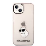 Laptop, Telefoane si Tablete - Telefoane mobile si accesorii - Accesorii Telefoane - Huse telefoane - Husa iPhone 14 Plus - Karl Lagerfeld Hardcase (KLHCP14MHNCHTCP) - Roz Choupette - Infinity.ro