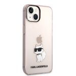 Laptop, Telefoane si Tablete - Telefoane mobile si accesorii - Accesorii Telefoane - Huse telefoane - Husa iPhone 14 Plus - Karl Lagerfeld Hardcase (KLHCP14MHNCHTCP) - Roz Choupette - Infinity.ro