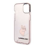 Laptop, Telefoane si Tablete - Telefoane mobile si accesorii - Accesorii Telefoane - Huse telefoane - Husa iPhone 14 Plus - Karl Lagerfeld Hardcase (KLHCP14MHNCHTCP) - Roz Choupette - Infinity.ro