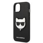 Laptop, Telefoane si Tablete - Telefoane mobile si accesorii - Accesorii Telefoane - Huse telefoane - Husa pentru iPhone 14 Plus - Karl Lagerfeld Saffiano (KLHCP14MSAPCHK) - Choupette Head - Infinity.ro
