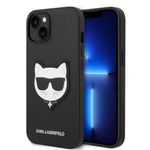Laptop, Telefoane si Tablete - Telefoane mobile si accesorii - Accesorii Telefoane - Huse telefoane - Husa pentru iPhone 14 Plus - Karl Lagerfeld Saffiano (KLHCP14MSAPCHK) - Choupette Head - Infinity.ro