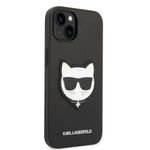 Laptop, Telefoane si Tablete - Telefoane mobile si accesorii - Accesorii Telefoane - Huse telefoane - Husa pentru iPhone 14 Plus - Karl Lagerfeld Saffiano (KLHCP14MSAPCHK) - Choupette Head - Infinity.ro