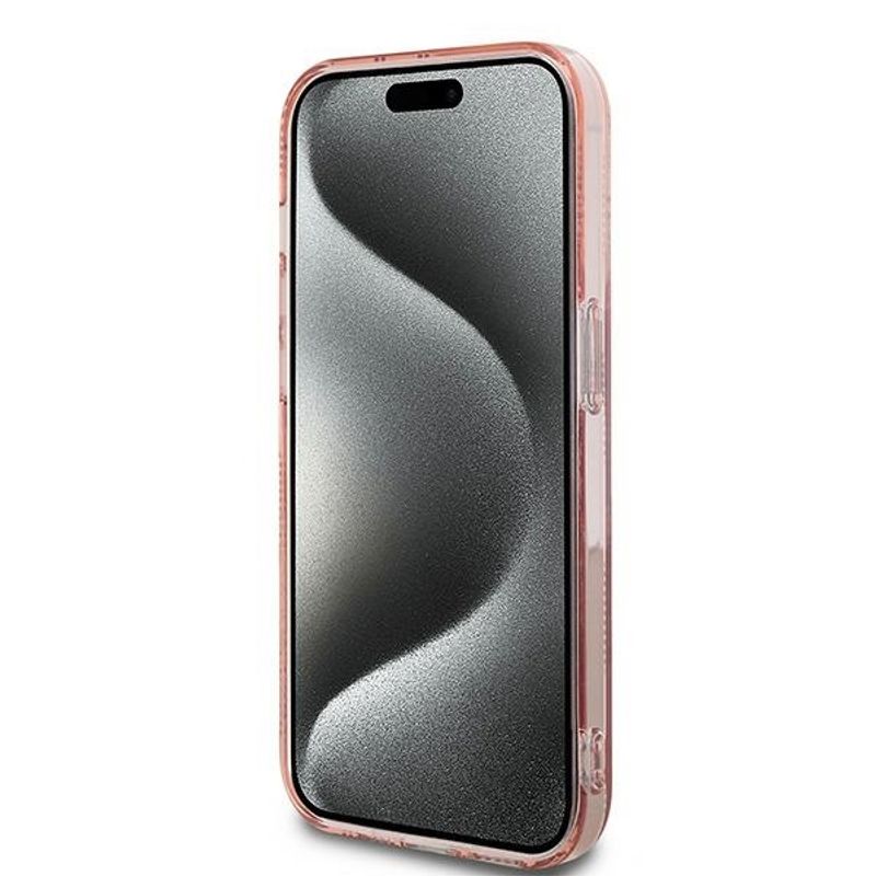 Laptop, Telefoane si Tablete - Telefoane mobile si accesorii - Accesorii Telefoane - Huse telefoane - Husa pentru iPhone 14 Pro - Karl Lagerfeld IML Luxury (KLHCP14LHKLPCHP) - Roz Choupette Head&Monogram - Infinity.ro