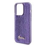 Laptop, Telefoane si Tablete - Telefoane mobile si accesorii - Accesorii Telefoane - Huse telefoane - Husa pentru iPhone 15 Pro Max - Guess Sequin Script Metal (GUHCP15XPSFDGSU) - Mov - Infinity.ro