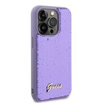 Laptop, Telefoane si Tablete - Telefoane mobile si accesorii - Accesorii Telefoane - Huse telefoane - Husa pentru iPhone 15 Pro Max - Guess Sequin Script Metal (GUHCP15XPSFDGSU) - Mov - Infinity.ro