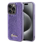 Laptop, Telefoane si Tablete - Telefoane mobile si accesorii - Accesorii Telefoane - Huse telefoane - Husa pentru iPhone 15 Pro Max - Guess Sequin Script Metal (GUHCP15XPSFDGSU) - Mov - Infinity.ro