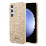 Laptop, Telefoane si Tablete - Telefoane mobile si accesorii - Accesorii Telefoane - Huse telefoane - Husa pentru Samsung Galaxy S24 Plus - Guess Glitter Script (GUHCS24MHGGSHD) - Auriu - Infinity.ro