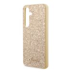Laptop, Telefoane si Tablete - Telefoane mobile si accesorii - Accesorii Telefoane - Huse telefoane - Husa pentru Samsung Galaxy S24 Plus - Guess Glitter Script (GUHCS24MHGGSHD) - Auriu - Infinity.ro