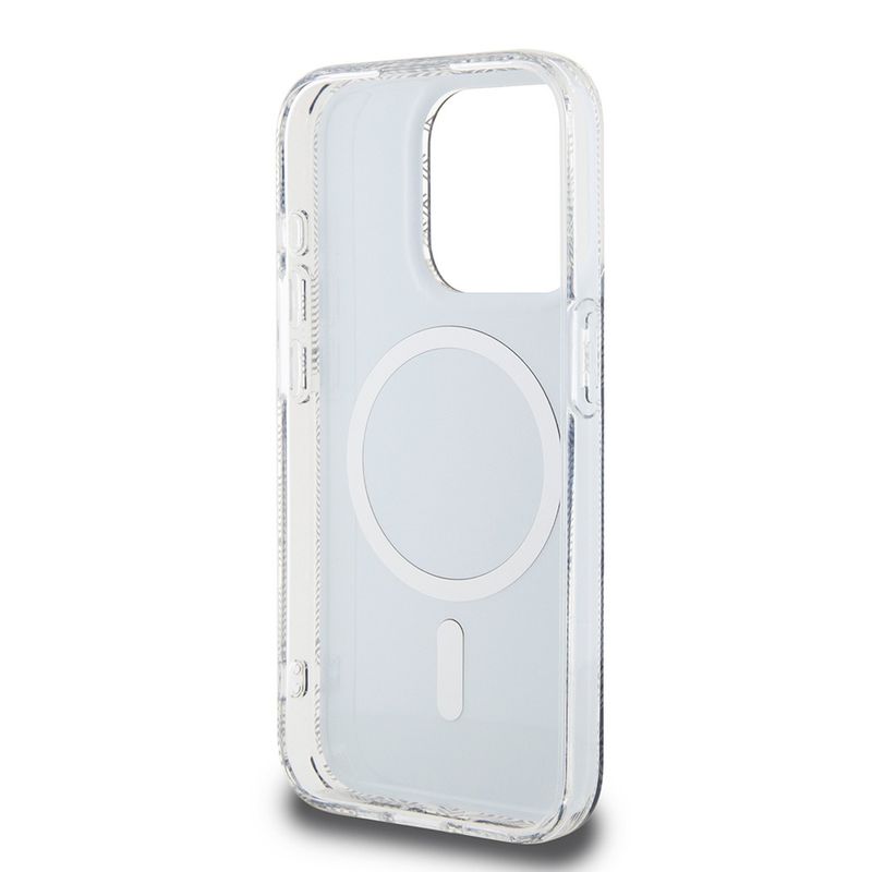 Laptop, Telefoane si Tablete - Telefoane mobile si accesorii - Accesorii Telefoane - Huse telefoane - Husa pentru iPhone 15 Pro - Guess IML GCube MagSafe (GUHMP15LHGCUSTGK) - Negru - Infinity.ro