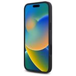 Laptop, Telefoane si Tablete - Telefoane mobile si accesorii - Accesorii Telefoane - Huse telefoane - Husa pentru iPhone 16 - Guess Hardcase 4G Flower Print MagSafe (GUHMP16SP4ROPEMCK) - Negru - Infinity.ro