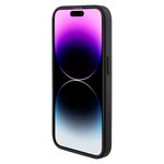 Laptop, Telefoane si Tablete - Telefoane mobile si accesorii - Accesorii Telefoane - Huse telefoane - Husa pentru iPhone 15 Pro Max - Guess Grip Stand 4G Triangle Strass (GUHCP15XPGS4TDK) - Negru - Infinity.ro