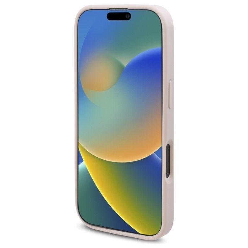 Laptop, Telefoane si Tablete - Telefoane mobile si accesorii - Accesorii Telefoane - Huse telefoane - Husa pentru iPhone 16 Pro Max - Guess Hardcase 4G Flower Print MagSafe (GUHMP16XP4ROPEMCP) - Roz - Infinity.ro