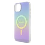 Laptop, Telefoane si Tablete - Telefoane mobile si accesorii - Accesorii Telefoane - Huse telefoane - Husa pentru iPhone 15 - Guess IML Iridescent MagSafe (GUHMP15SHITSU) - Mov - Infinity.ro