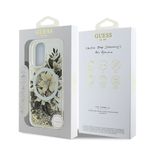 Laptop, Telefoane si Tablete - Telefoane mobile si accesorii - Accesorii Telefoane - Huse telefoane - Husa pentru iPhone 16 - Guess Liquid Glitter Flower MagSafe (GUHMP16SLFMWTE) - Bej - Infinity.ro