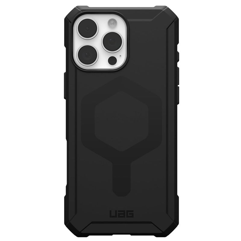 Laptop, Telefoane si Tablete - Telefoane mobile si accesorii - Accesorii Telefoane - Huse telefoane - Husa pentru iPhone 16 Pro Max - UAG Essential Armor MagSafe - Negru - Infinity.ro