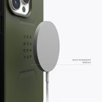 Laptop, Telefoane si Tablete - Telefoane mobile si accesorii - Accesorii Telefoane - Huse telefoane - Husa pentru iPhone 15 Pro - UAG Civilian MagSafe - Verde inchis - Infinity.ro