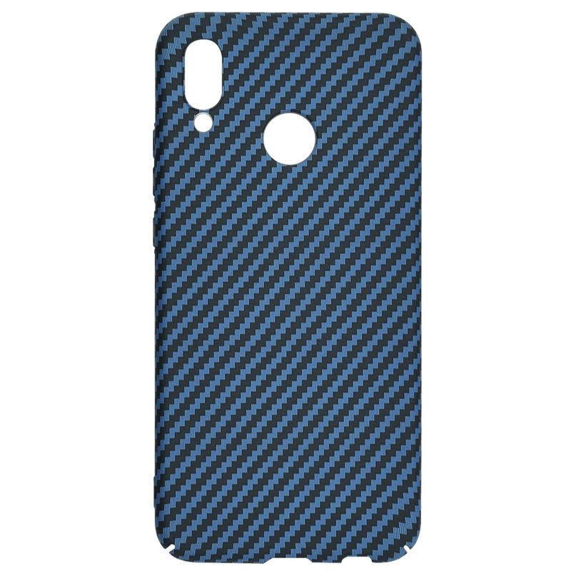 Laptop, Telefoane si Tablete - Telefoane mobile si accesorii - Accesorii Telefoane - Huse telefoane - Husa pentru Huawei P20 Lite - Techsuit Carbonite FiberShell - Cyan - Infinity.ro