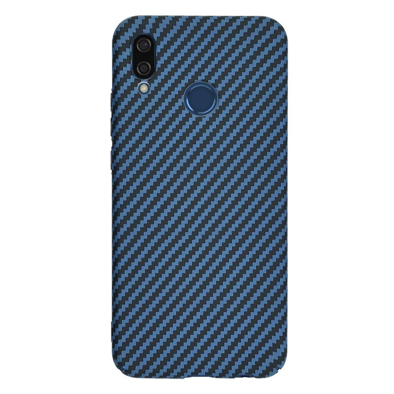Laptop, Telefoane si Tablete - Telefoane mobile si accesorii - Accesorii Telefoane - Huse telefoane - Husa pentru Huawei P20 Lite - Techsuit Carbonite FiberShell - Cyan - Infinity.ro