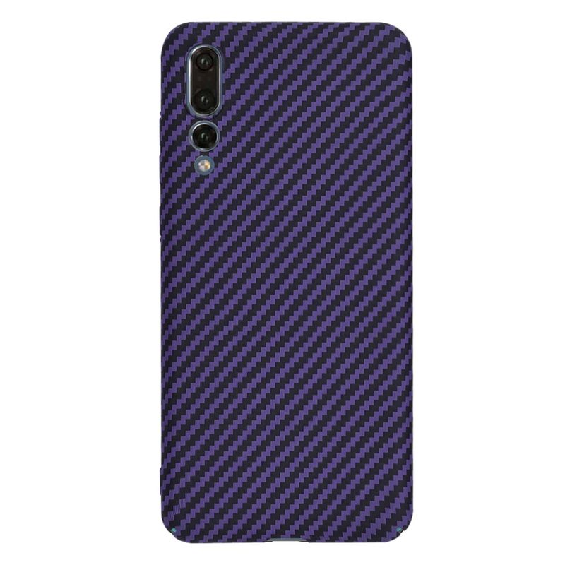Laptop, Telefoane si Tablete - Telefoane mobile si accesorii - Accesorii Telefoane - Huse telefoane - Husa pentru Huawei P20 Pro - Techsuit Carbonite FiberShell - Mov - Infinity.ro