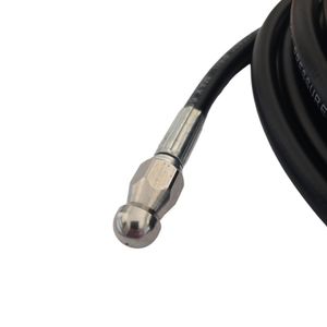 Furtun pentru curatarea tevilor de canalizare, Duza cu 4 orificii de pulverizare, Compatibil cu aparatele Karcher K2-K7