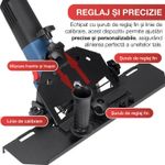 Casa si Gradina - Constructii - Scule electrice si accesorii - Accesorii polizare si slefuire - Adaptor polizor unghiular tip flex, HAWIRE Slider 45, taiere in 45 grade gresie si faianta, compatibil flex 115mm sau 125mm - Infinity.ro