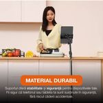 Laptop, Telefoane si Tablete - Telefoane mobile si accesorii - Accesorii Telefoane - Suport si docking telefoane - Suport metalic pentru telefon/tableta de podea HAWIRE, Stand multifunctional, Unghi reglabil la 360°, Inaltime 175cm - Infinity.ro