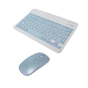 Set tastatura si mouse Wireless pentru Telefon, Tableta, Smart TV, Computer