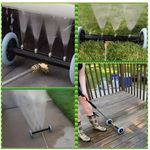 Casa si Gradina - Constructii - Scule electrice si accesorii - Aparate de spalat cu presiune - Dispozitiv de spalat sub presiune pe roti HAWIRE KR-4, 4 duze de pulverizare, 3 tije prelungire, Compatibil Karcher K2-K7 - Infinity.ro