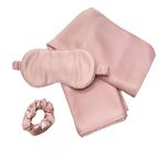 Casa si Gradina - Textile si covoare - Lenjerii de pat - Fete de perna - Set din matase naturala premium compus din fata de perna Lommad®, 100% matase Mulberry, 22 mm, 51x76 cm, roz - Infinity.ro