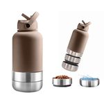 Casa si Gradina - Bucatarie si vesela - Accesorii bar - Termosuri si Cani termos - Sticla termos multifunctionala portabila 3 in 1 Lommad®, Otel Inoxidabil, Izolatie strat dublu cu vid, 1l - Infinity.ro