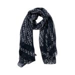 Fashion, accesorii si bijuterii - Femei - Accesorii femei - Esarfe si fulare femei - Esarfa dama Armani Exchange 944106 185 x 88 cm Negru | Alb - Infinity.ro