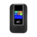 PC, gaming si accesorii - Retelistica - Wireless - Routere Wireless - Modem WIFI de buzunar 4G LTE, ambrasmart, Negru, Cu baterie si sloturi de card, Conexiune multipla, Ecran LCD, Type C - Infinity.ro