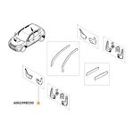 Auto si Moto - Piese auto si accesorii - Caroserie - Ornamente exterior auto - Aparatori noroi fata sand. - Infinity.ro