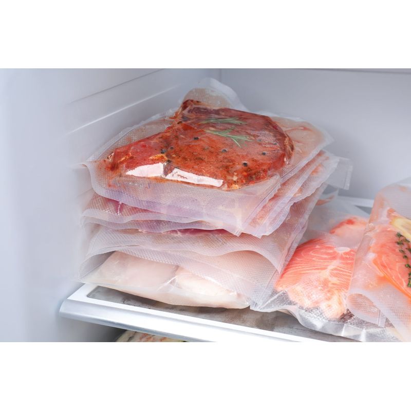 Market - Curatenie si intretinere casa - Produse bucatarie - Pungi si folii alimentare - 300 Pungi Vidat Gofrate pentru alimente, 3 dimensiuni diferite - Infinity.ro