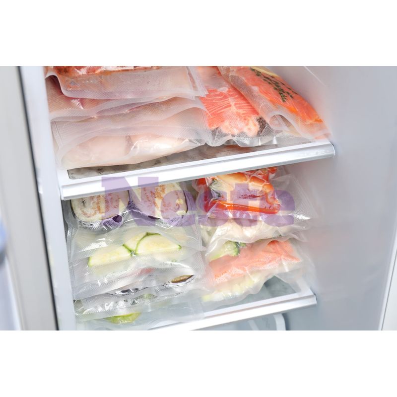 Market - Curatenie si intretinere casa - Produse bucatarie - Pungi si folii alimentare - 300 Pungi Vidat Gofrate pentru alimente, 3 dimensiuni diferite - Infinity.ro