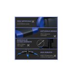 PC, gaming si accesorii - Gaming - Accesorii gaming - Scaune gaming - Scaun Gaming Extreme1 din Piele Sintetica Rotativ si Reclinabil cu Sustinere Lombara - Infinity.ro