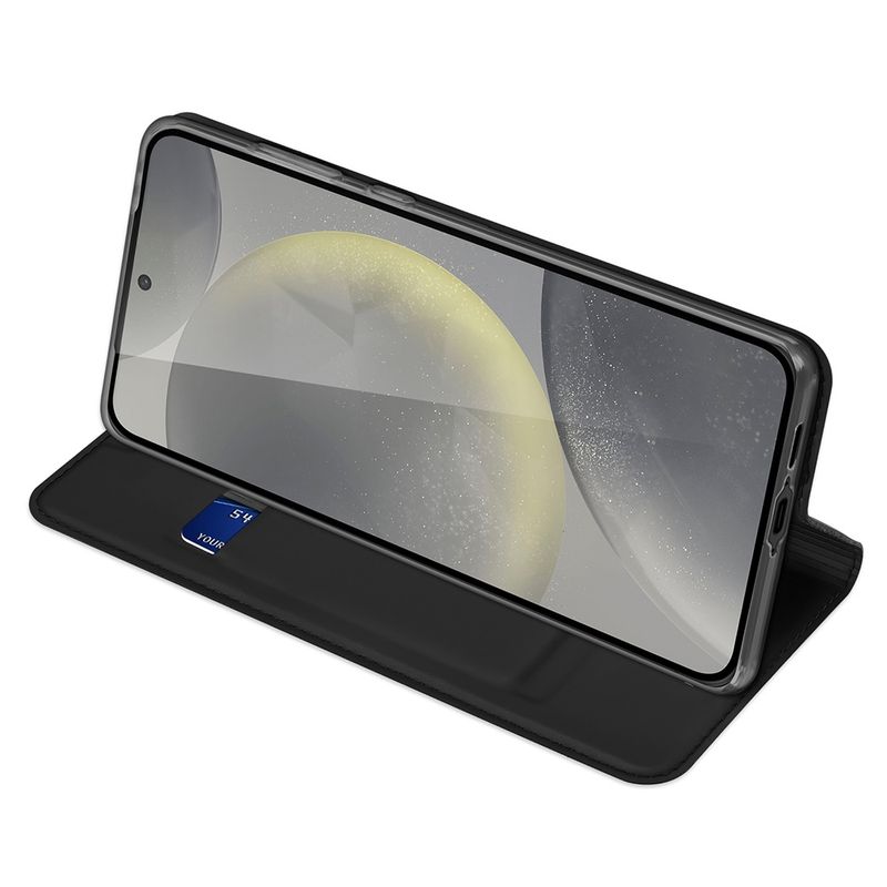 Laptop, Telefoane si Tablete - Telefoane mobile si accesorii - Accesorii Telefoane - Huse telefoane - Husa pentru Samsung Galaxy S24 FE - Dux Ducis Skin Pro - Negru - Infinity.ro