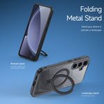 Laptop, Telefoane si Tablete - Telefoane mobile si accesorii - Accesorii Telefoane - Huse telefoane - Husa pentru Samsung Galaxy S25 - Dux Ducis Aimo MagSafe Magnetic Stand - Negru - Infinity.ro