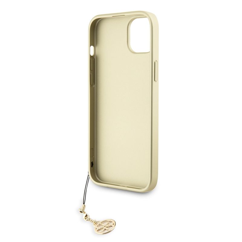 Laptop, Telefoane si Tablete - Telefoane mobile si accesorii - Accesorii Telefoane - Huse telefoane - Husa pentru iPhone 15 Plus - Guess Hardcase 4G Charms Collection (GUHCP15MGF4GGR) - Gri - Infinity.ro