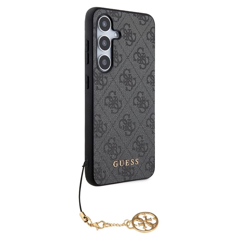 Laptop, Telefoane si Tablete - Telefoane mobile si accesorii - Accesorii Telefoane - Huse telefoane - Husa pentru Samsung Galaxy S24 Plus - Guess Hardcase 4G Charms Collection (GUHCS24MGF4GGR) - Negru - Infinity.ro