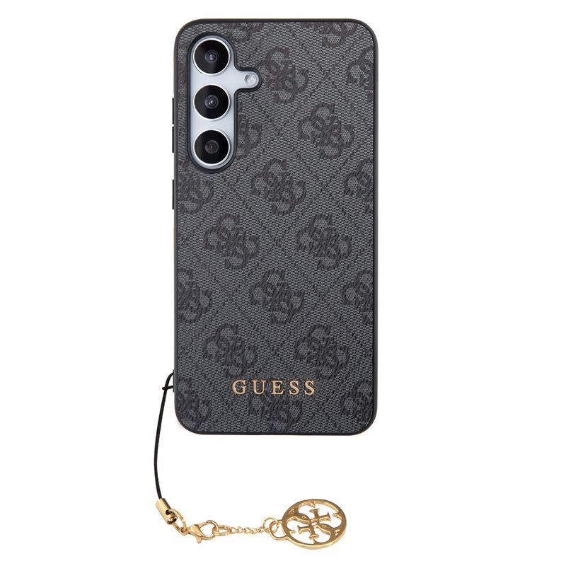 Laptop, Telefoane si Tablete - Telefoane mobile si accesorii - Accesorii Telefoane - Huse telefoane - Husa pentru Samsung Galaxy S24 Plus - Guess Hardcase 4G Charms Collection (GUHCS24MGF4GGR) - Negru - Infinity.ro