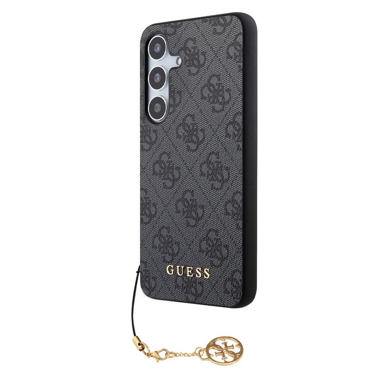 Laptop, Telefoane si Tablete - Telefoane mobile si accesorii - Accesorii Telefoane - Huse telefoane - Husa pentru Samsung Galaxy S24 Plus - Guess Hardcase 4G Charms Collection (GUHCS24MGF4GGR) - Negru - Infinity.ro