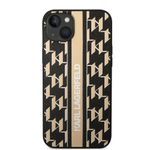 Laptop, Telefoane si Tablete - Telefoane mobile si accesorii - Accesorii Telefoane - Huse telefoane - Husa iPhone 14 Plus - Karl Lagerfeld Hardcase Monogram (KLHCP14MPGKLSKW) - Maro Stripe - Infinity.ro