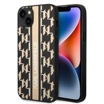 Laptop, Telefoane si Tablete - Telefoane mobile si accesorii - Accesorii Telefoane - Huse telefoane - Husa iPhone 14 Plus - Karl Lagerfeld Hardcase Monogram (KLHCP14MPGKLSKW) - Maro Stripe - Infinity.ro