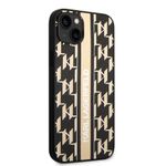 Laptop, Telefoane si Tablete - Telefoane mobile si accesorii - Accesorii Telefoane - Huse telefoane - Husa iPhone 14 Plus - Karl Lagerfeld Hardcase Monogram (KLHCP14MPGKLSKW) - Maro Stripe - Infinity.ro